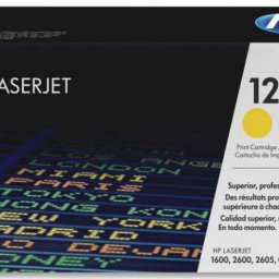 Тонер-картридж HP 124A (yellow), 2000 стр. (PP008306)