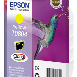 Картридж Epson T0804 (yellow)