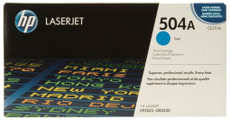 Тонер-картридж HP 504A (cyan), 7000 стр.