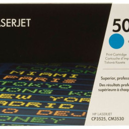 Тонер-картридж HP 504A (cyan), 7000 стр.