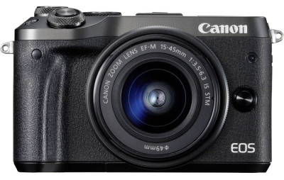 Фотоаппарат Canon EOS M6 15–45 IS STM (black)