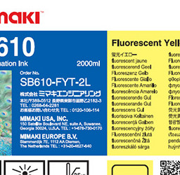 Чернила Mimaki Sb610 (fluorescent yellow), 2 л
