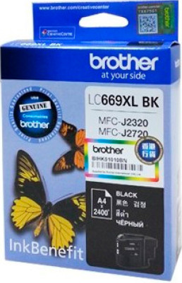 Картридж Brother LC665XLBK (black), 1200 стр.