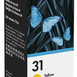Чернила HP 31 Original Ink Bottle (yellow), 70 мл