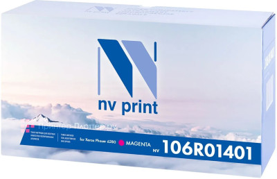 Картридж NVP совместимый NV-106R01401 Magenta для Xerox Phaser 6280 (5900k)