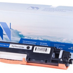 Картридж NVP совместимый NV-CE310A/NV-729 Black для HP Color LaserJet CP1025/ CP1025nw/ M275/ CP1025/ CP1025nw/ 100 M175a/ 100 M175nw/ LBP 7010 i-Sensys/ 7010C i-Sensys/ 7018 i-Sensys/ 7018C i-Sensys (1200k)