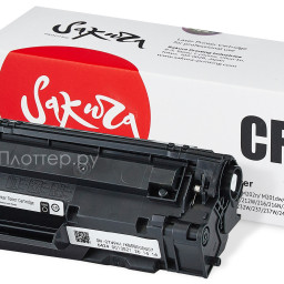 Тонер-картридж SAKURA CF283X/737 для HP LaserJet Pro, Canon i-SENSYS (black), 2200 стр. (PP052276)