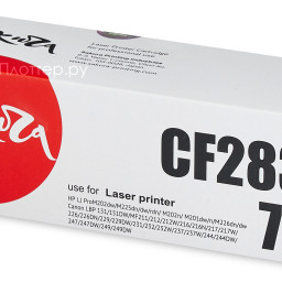 Тонер-картридж SAKURA CF283X/737 для HP LaserJet Pro, Canon i-SENSYS (black), 2200 стр. (PP052276)