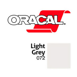 Пленка Oracal 641M F072 (светло-серый), 75мкм, 1000мм x 50м (4011363115771)