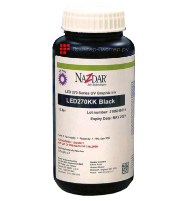 УФ-чернила Nazdar 270 UV (black), 1 л
