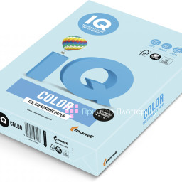 Бумага Mondi IQ Color Pale MB30, матовая, A3 (297 x 420 мм), 160 г/кв.м, голубая (500 листов)
