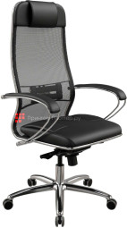 Офисное кресло Метта Samurai SL-1, вес пользователя 150 кг (черный)