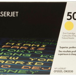 Тонер-картридж HP 504A (yellow), 7000 стр.