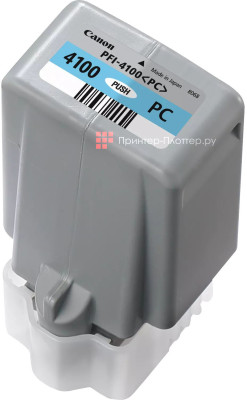 Картридж Canon Ink Tank PFI-4100PC (photo cyan), 80 мл