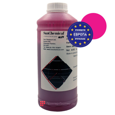 Чернила экосольвентные Sun Chemical (Сан Кемикэл) Streamline NL ESL2 (magenta), 1 л