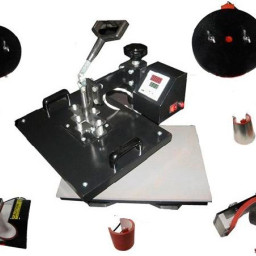 Горизонтально-поворотный термопресс Bulros K-8