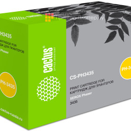 Картридж лазерный Cactus CS-PH3435 106R01415 черный (10000 стр.) для Xerox Phaser 3435/3435dn