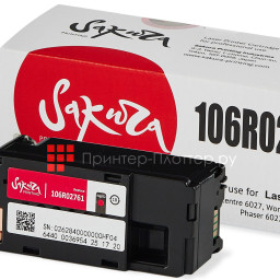 Тонер-картридж SAKURA 106R02761 для Xerox WorkCentre 6027/6025, Phaser 6022/6020 (magenta (PP051349)