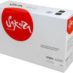Тонер-картридж SAKURA CF287A для HP LaserJet Enterprise M506/M527(black), 9000 стр. (PP052282)