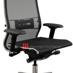 Офисное кресло Метта Samurai S-3, вес пользователя 150 кг (черный)