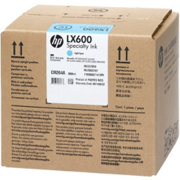 Чернила HP 3M LX600 Latex Specialty Ink Cartridge (Light Cyan), 3 л