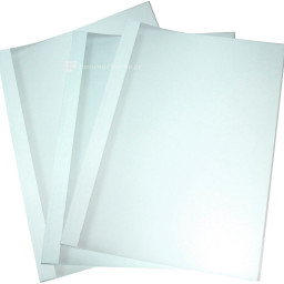 Office Kit термообложки картон-пластик белые, 14 мм, 80 шт.