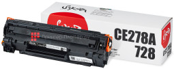 Тонер-картридж SAKURA CE278A/CRG728 для HP, Canon (black), 2100 стр. (PP052336)