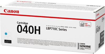 Тонер-картридж Canon Cartridge 040H (cyan), 10000 стр. (PP027366)