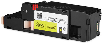 Тонер-картридж SAKURA 106R02762 для Xerox WorkCentre 6027/6025, Phaser 6022/6020 (yellow) (PP051545)
