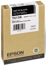 Картридж Epson T6138 (matte black) 110 мл