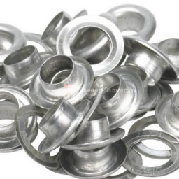 Люверсы для BW-JY-100, 6 мм, серебряные, 5000 шт.