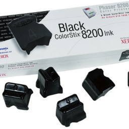 Чернила Xerox ColorStix Phaser 8200 (комплект) (black), 7000 стр.
