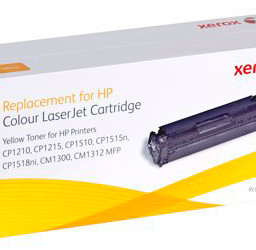 Тонер-картридж Xerox для HP Color LaserJet CP1215, 1515, 1518, CM1312 (CB542A) (yellow),  (PP017766)