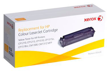 Тонер-картридж Xerox для HP Color LaserJet CP1215, 1515, 1518, CM1312 (CB542A) (yellow),  (PP017766)