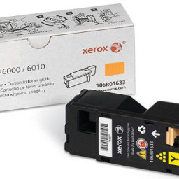 Тонер-картридж Xerox Toner Cartridge Phaser 6000, 6010, WorkCentre 6015 (yellow), 1000 стр.