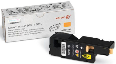 Тонер-картридж Xerox Toner Cartridge Phaser 6000, 6010, WorkCentre 6015 (yellow), 1000 стр.