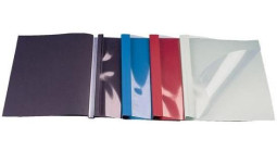 Обложки OPUS C-Bind SoftClear D, A4, 20 мм, мягкие, белые, 10 шт.