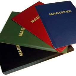 Обложки OPUS Metalbind Magister, 304 x 212 мм, твердые, синие, 20 шт.