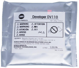 Девелопер Konica Minolta Developer DV-110K (black), 40000 стр.