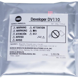 Девелопер Konica Minolta Developer DV-110K (black), 40000 стр.