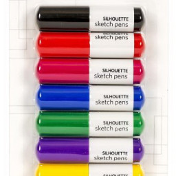 Silhouette основной комплект фломастеров, 8 шт.