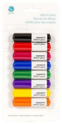 Silhouette основной комплект фломастеров, 8 шт.
