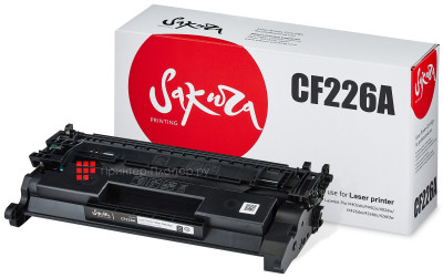 Тонер-картридж SAKURA CF226A для HP Color LaserJet Pro M402/M426 (black), 3100 стр. (PP052366)