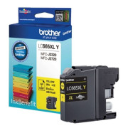 Картридж Brother LC665XLY (yellow), 1200 стр.