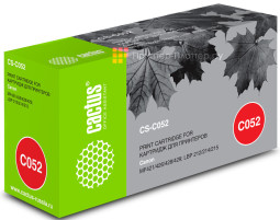 Картридж лазерный Cactus CS-C052 черный (3100стр.) для Canon Canon MF421/426/428/429/LBP 212/214/215