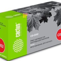 Картридж лазерный Cactus CS-C052 черный (3100стр.) для Canon Canon MF421/426/428/429/LBP 212/214/215