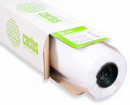Бумага с покрытием Cactus A0+, 1067 мм, 120 г/кв.м, 30 м