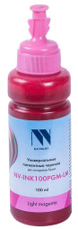 Чернила NV PRINT пигментные NV-INK100PGM-LM для аппаратов Epson, 100 мл, Light Magenta