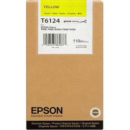 Картридж Epson T6124 (yellow) 220 мл
