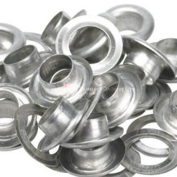 Люверсы для баннеров, 10 мм, серебряные, 1000 шт.